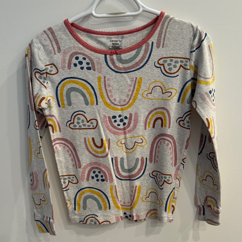 Carter's Long Sleeve Shirt - Pink, Yellow, Blue, Gray